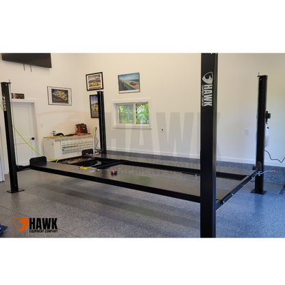 HEC 4 Post Car Parking Lift 9000 lbs