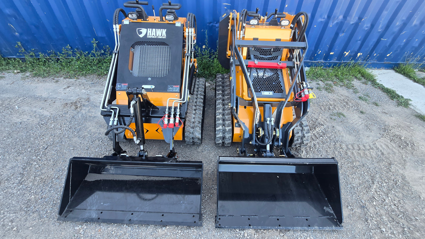 HEC Mini Skid Steer 23 HP 2 pumps with Briggs & Stratton Engine