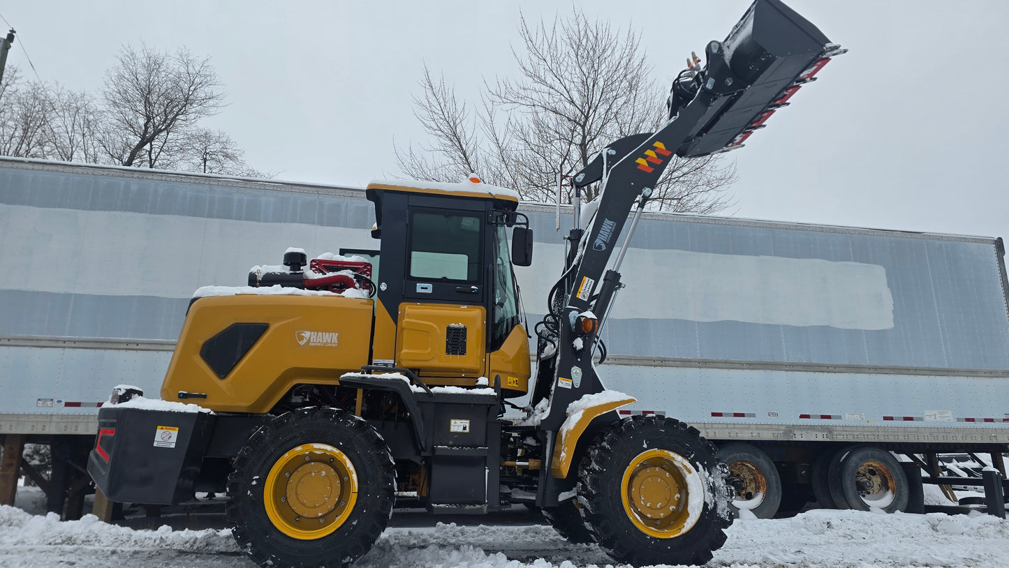 HEC 2 ton Wheel Loader with Kohler diesel engine H940