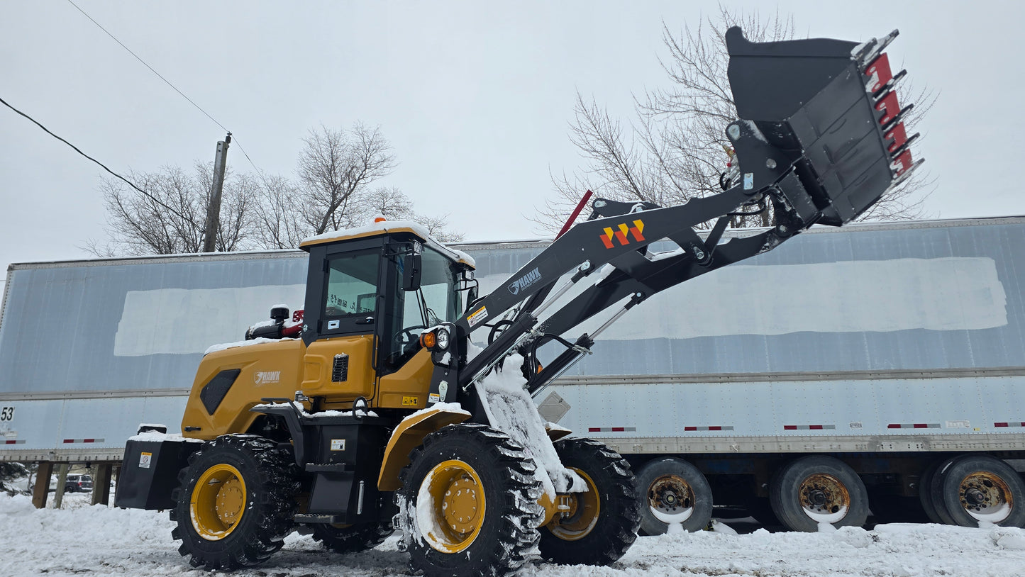 HEC 2 ton Wheel Loader with Kohler diesel engine H940