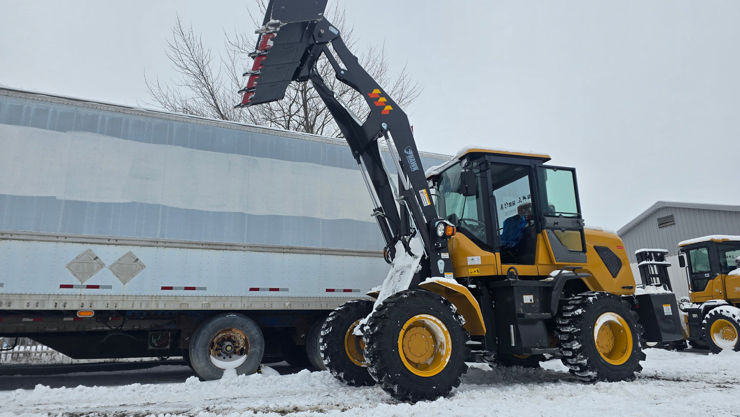 HEC 2 ton Wheel Loader with Kohler diesel engine H940