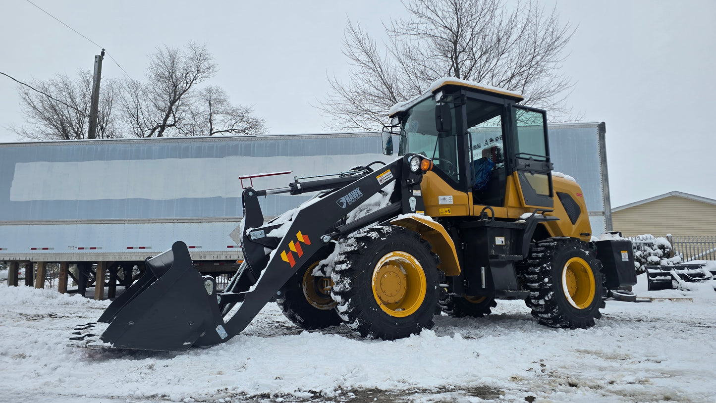 HEC 2 ton Wheel Loader with Kohler diesel engine H940