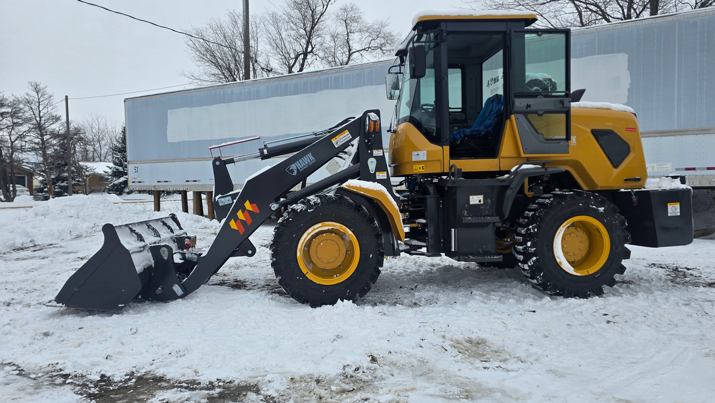 HEC 2 ton Wheel Loader with Kohler diesel engine H940