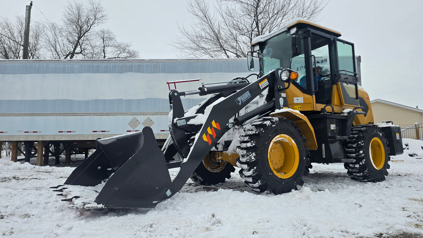 HEC 2 ton Wheel Loader with Kohler diesel engine H940