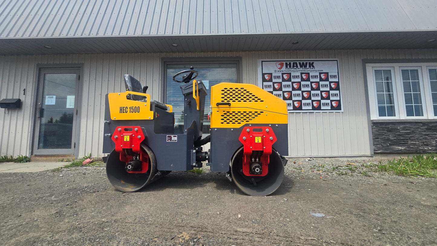 HEC Vibratory Roller Compactor 1.5 ton with Briggs & Stratton Engine
