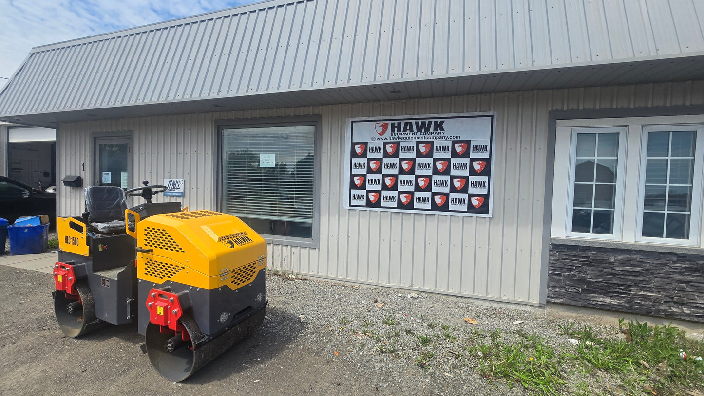 HEC Vibratory Roller Compactor 1.5 ton with Briggs & Stratton Engine