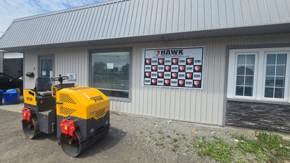 HEC Vibratory Roller Compactor 1.5 ton with Briggs & Stratton Engine