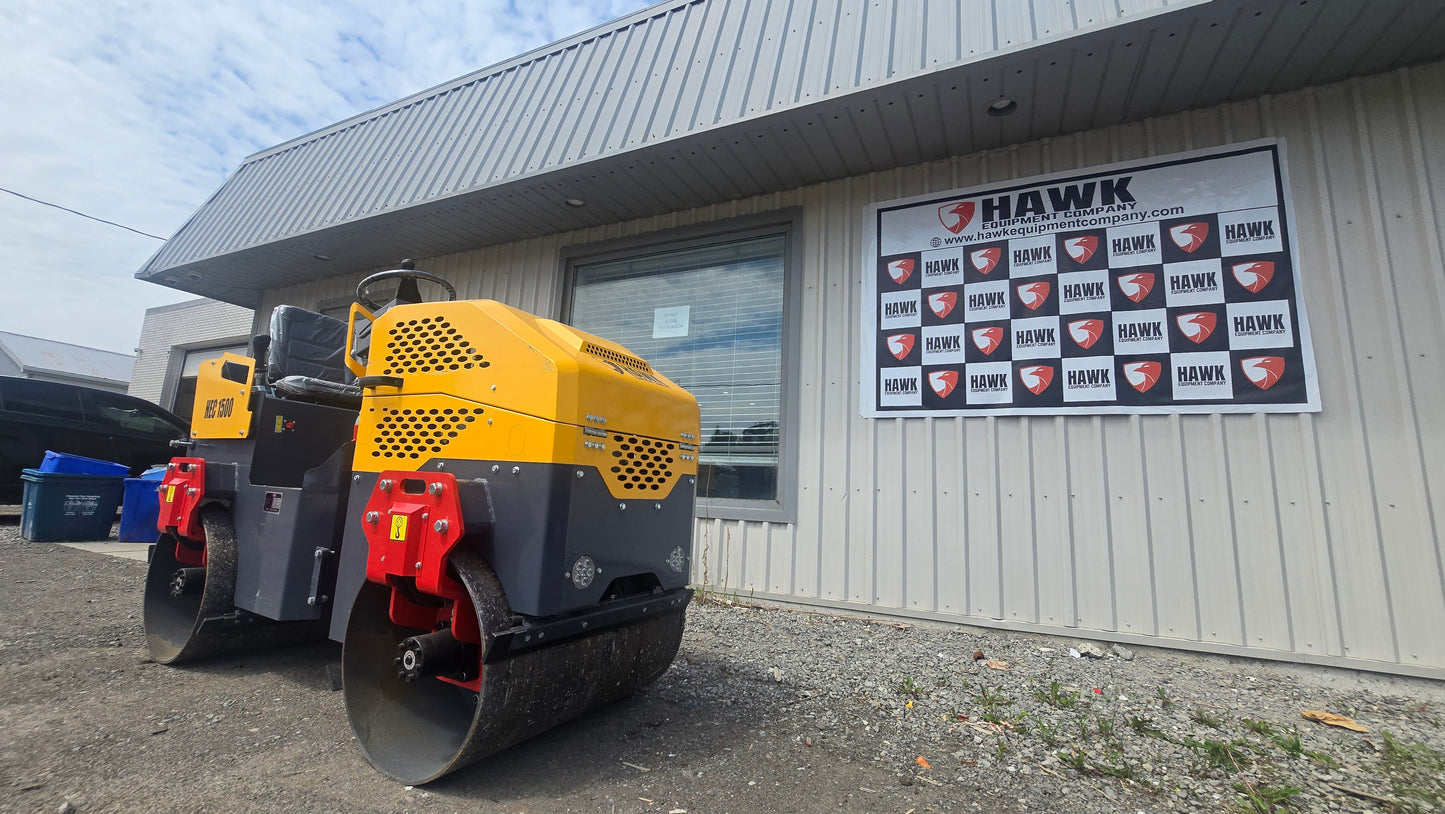 HEC Vibratory Roller Compactor 1.5 ton with Briggs & Stratton Engine