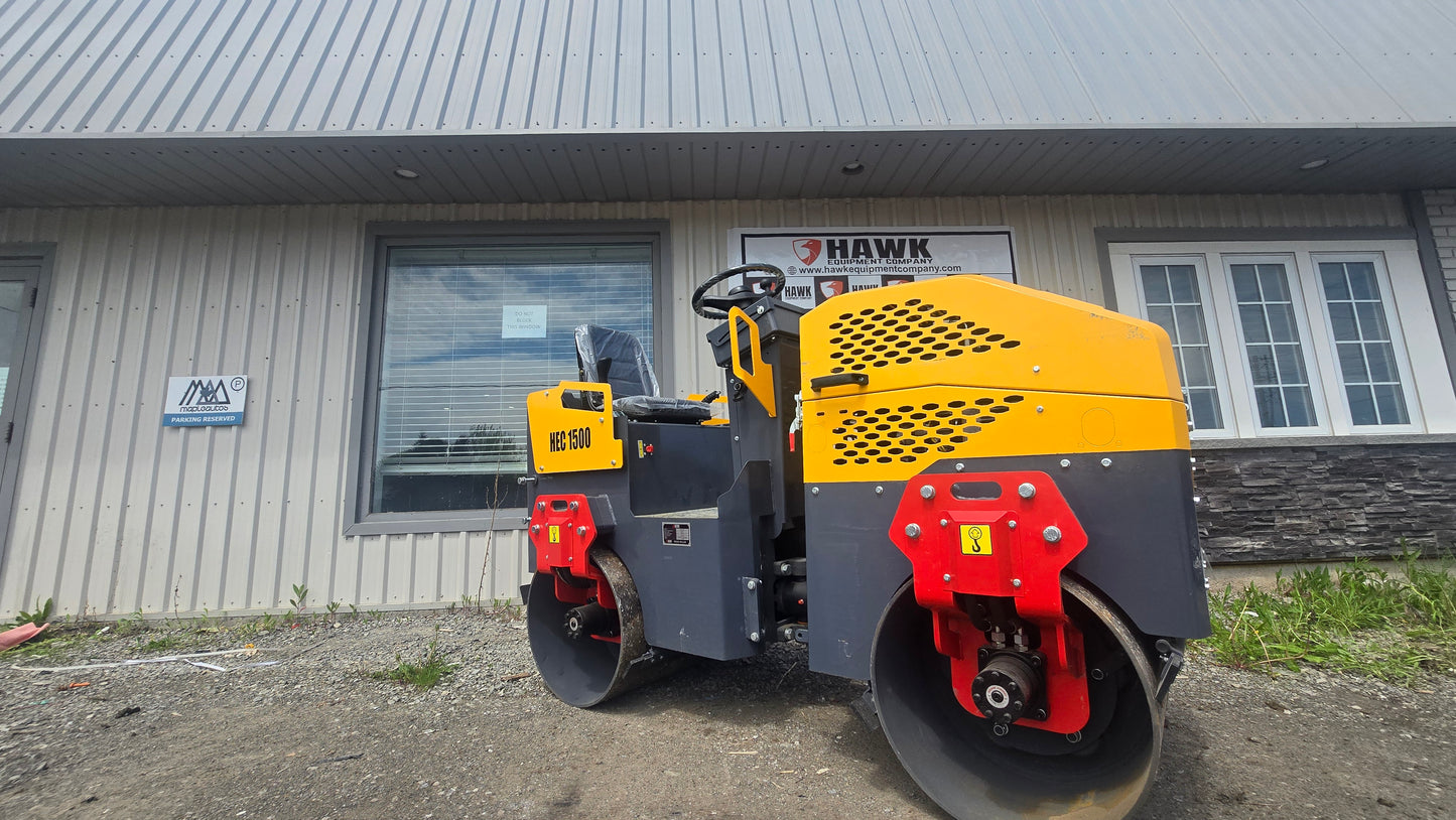 HEC Vibratory Roller Compactor 1.5 ton with Briggs & Stratton Engine