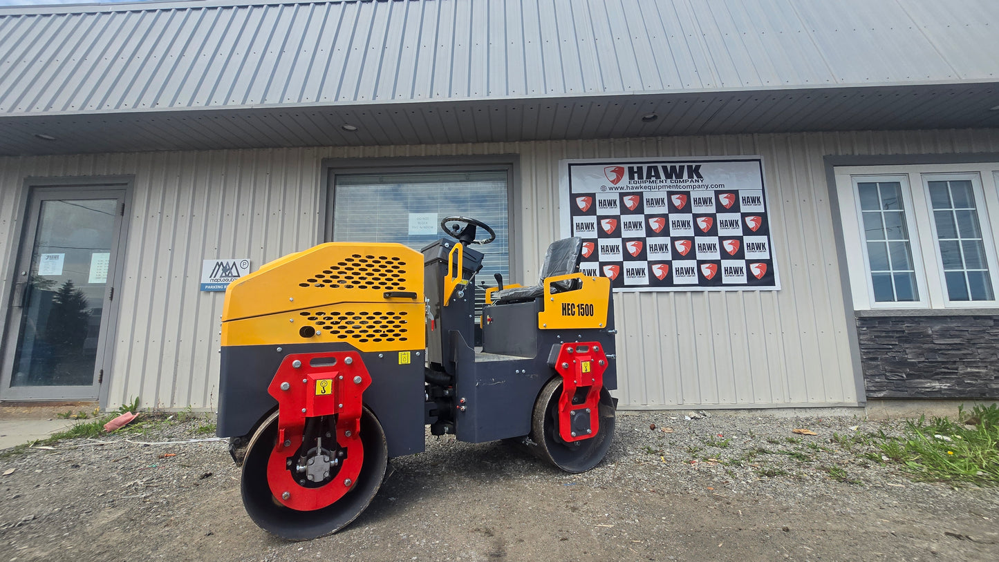HEC Vibratory Roller Compactor 1.5 ton with Briggs & Stratton Engine