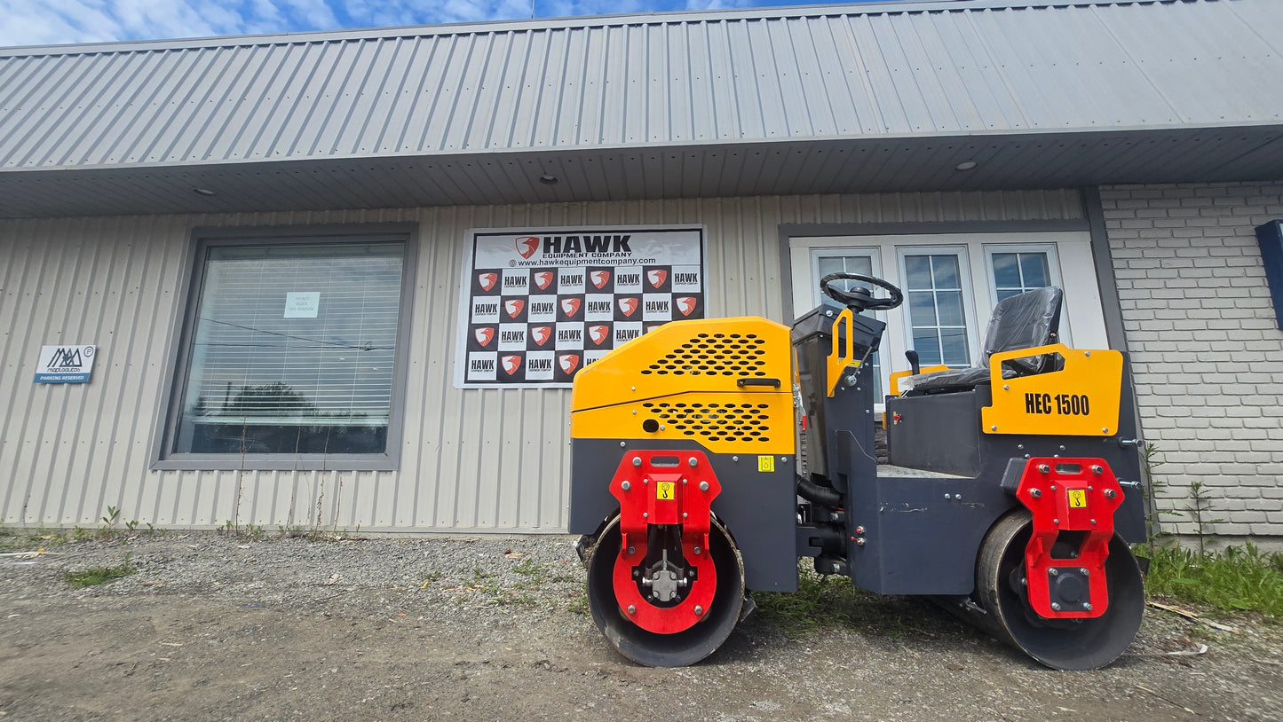 HEC Vibratory Roller Compactor 1.5 ton with Briggs & Stratton Engine
