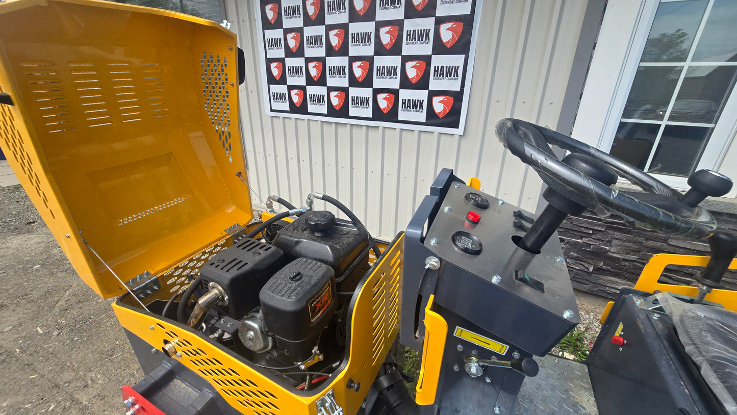 HEC Vibratory Roller Compactor 1.5 ton with Briggs & Stratton Engine