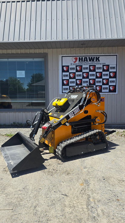 HEC Mini Skid Steer 23 HP 2 pumps with Briggs & Stratton Engine