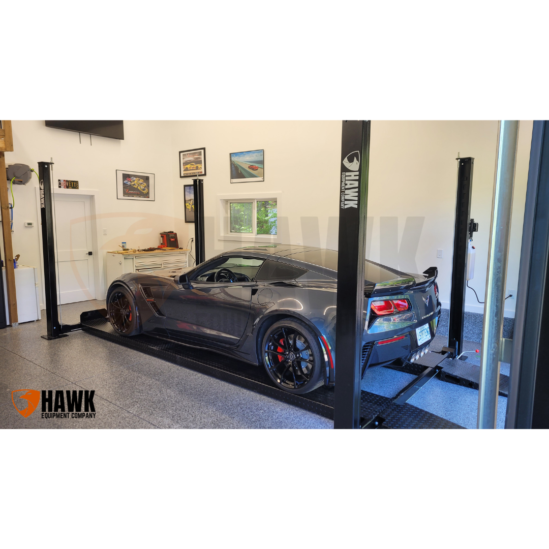 HEC 4 Post Car Parking Lift 9000 lbs