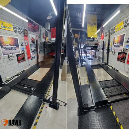 HEC 4 Post Car Parking Lift 9000 lbs