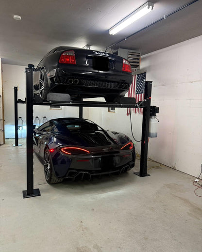 HEC 4 Post Car Parking Lift 9000 lbs