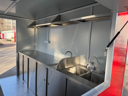 HEC Food cart 10 feet 3 sinks