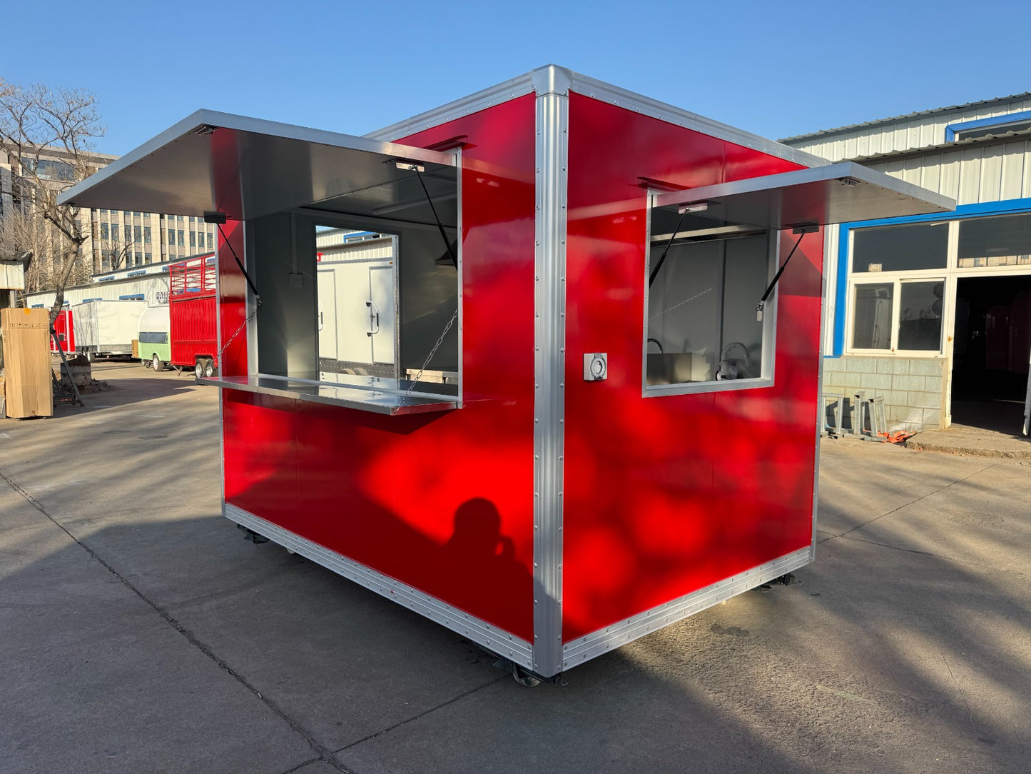 HEC Food cart 10 feet 3 sinks
