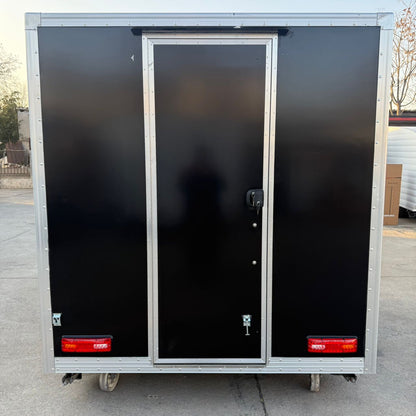 HEC Square Food Cart 3 sinks 7 ft