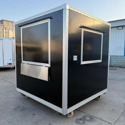HEC Square Food Cart 3 sinks 7 ft