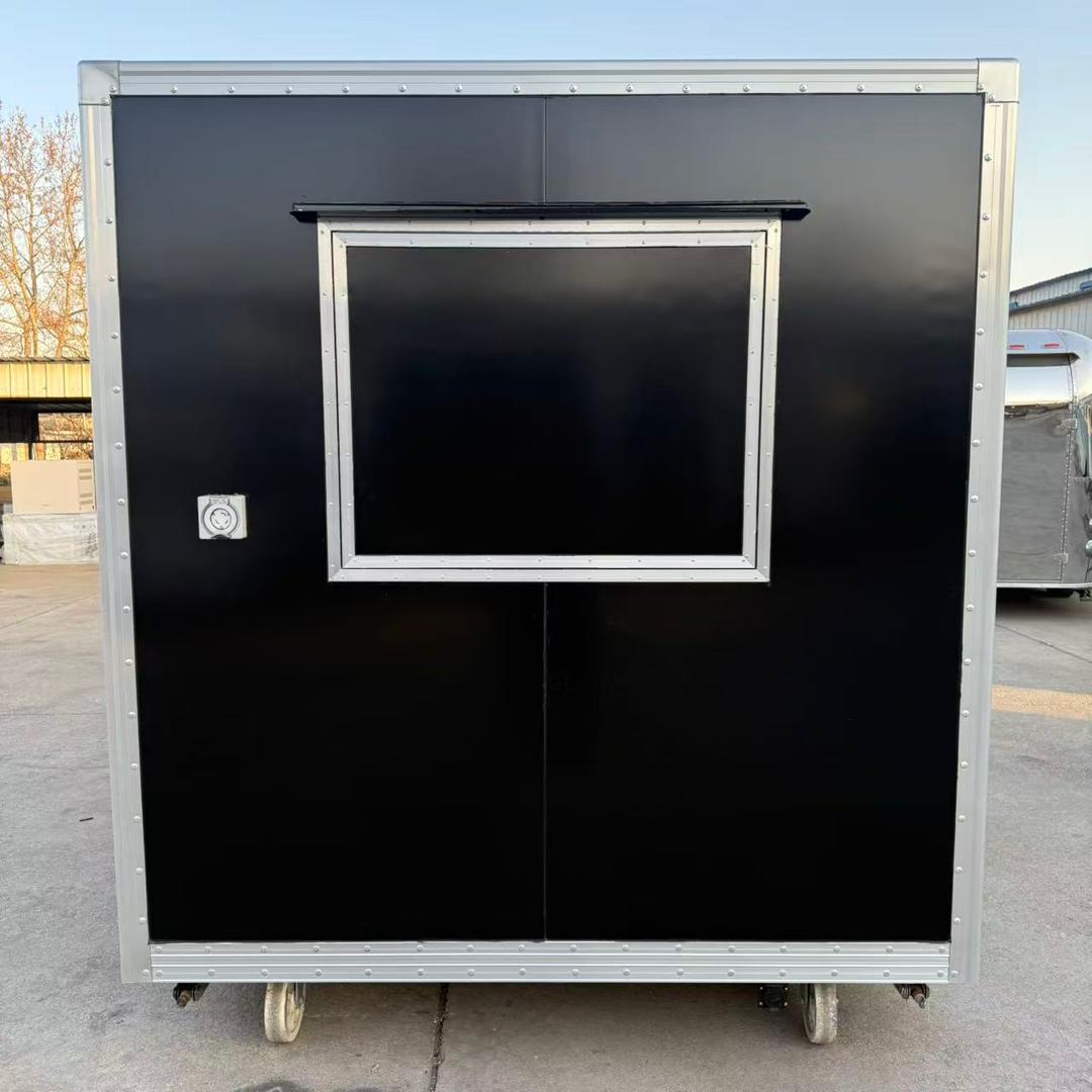HEC Square Food Cart 3 sinks 7 ft