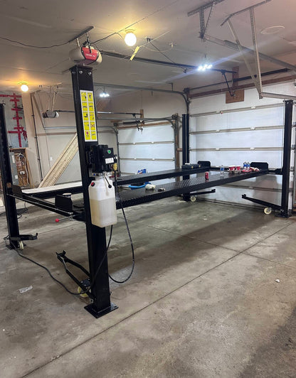 HEC 4 Post Car Parking Lift 9000 lbs