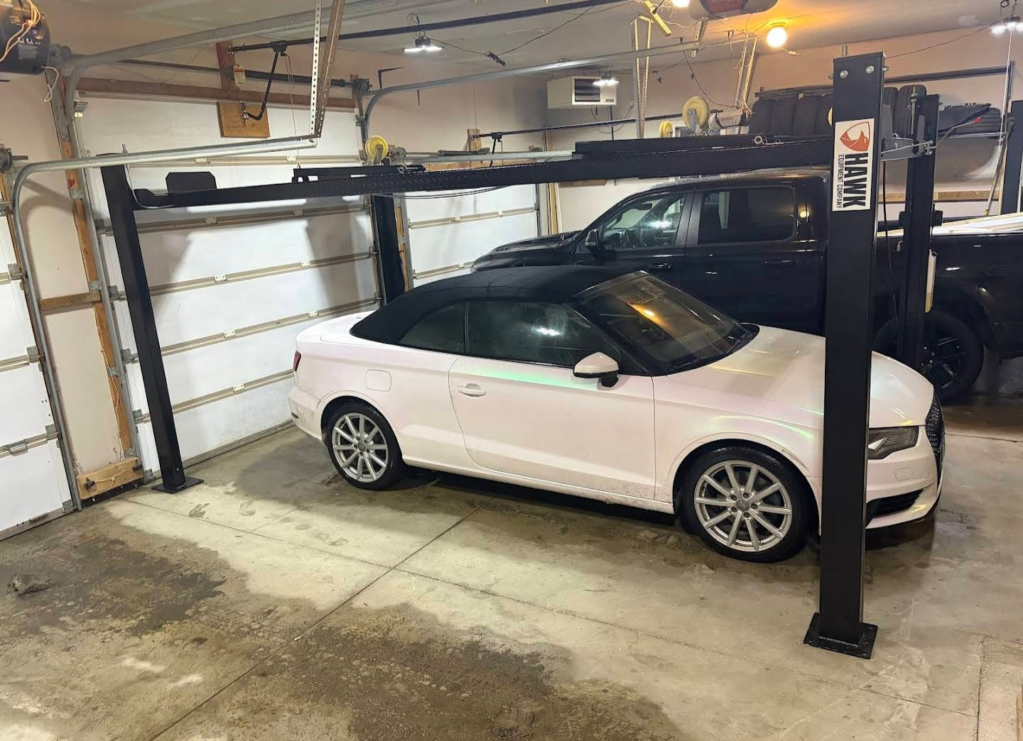 HEC 4 Post Car Parking Lift 9000 lbs